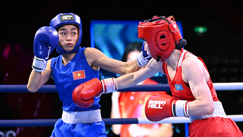 Vietnamese fighters lost tickets to the final of the Asian boxing U22 because the referee 'flipped'? - Photo 2