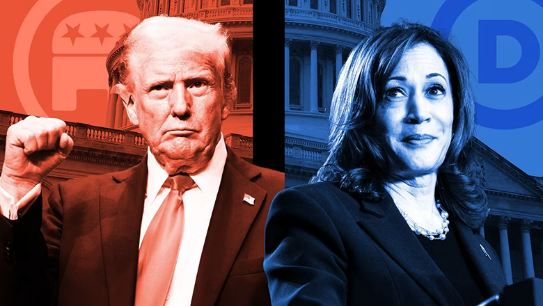 2 US presidential candidates argue because the Boxing athlete 'Male Female' at the Paris Olympic Games 2024 - Photo 1