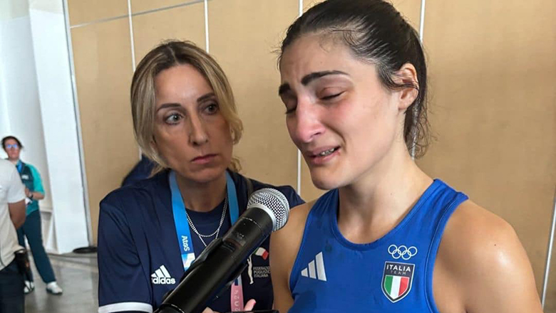 The opponent of the boxing boxing 'Male female' at the Paris Olympic Games 2024: Men also do not punch so painful - Photo 1