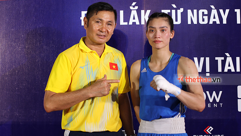 Nguyen Thi Tam has lost the play for the 2nd Olympic qualifying round since April? - Photo 1