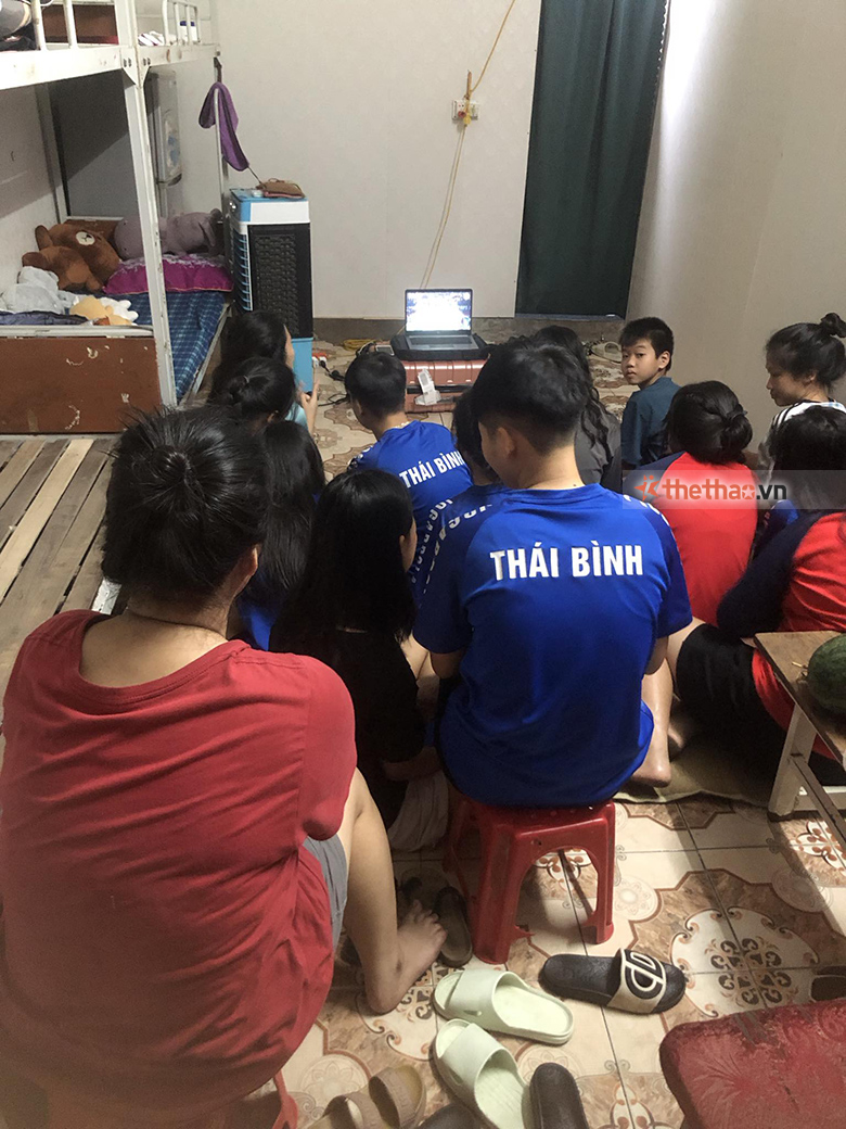 Boxing Thai Binh view collective, cheer for international players - Photo 1