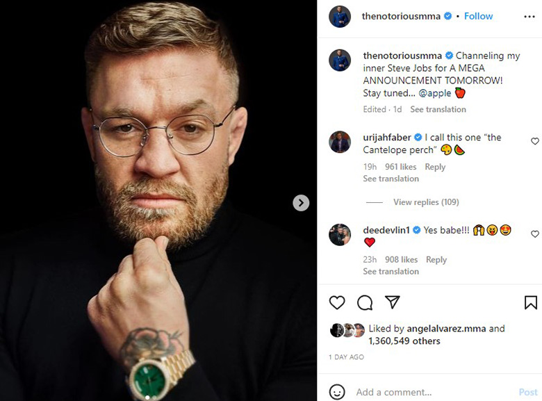International martial arts 7/2: Conor McGregor officially returns to UFC after 2 years of break - Photo 1