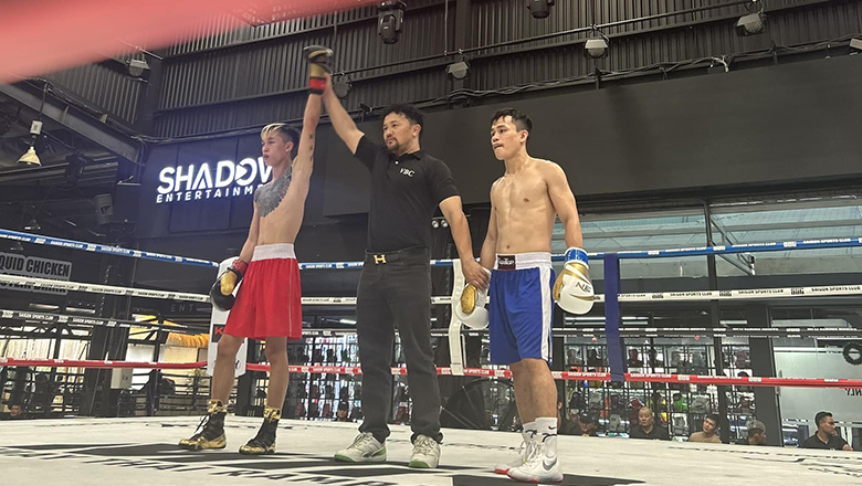 The representative of the V.League player studied as a professional boxing referee - Photo 3