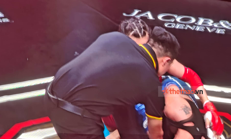 Thanh Binh won the Lion Championship, Ha Uyen Nhi with a submission after 2 minutes - Photo 2