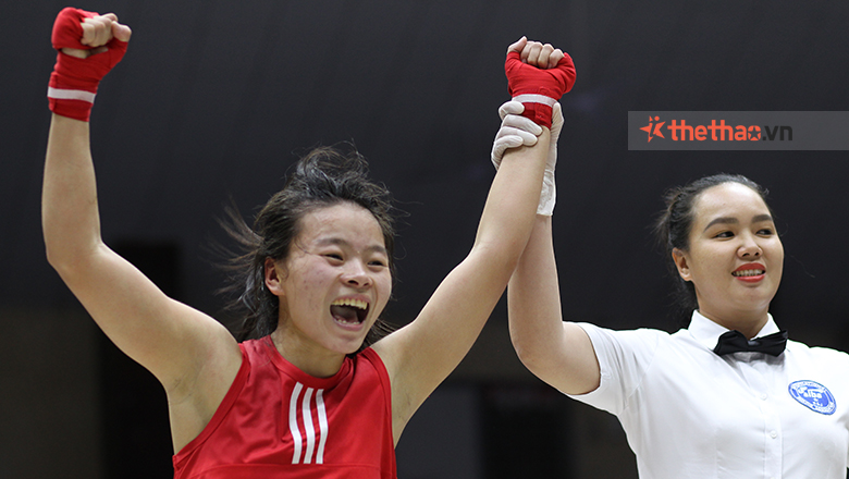 'Water girl' to win the national boxing medal at home - Photo 1