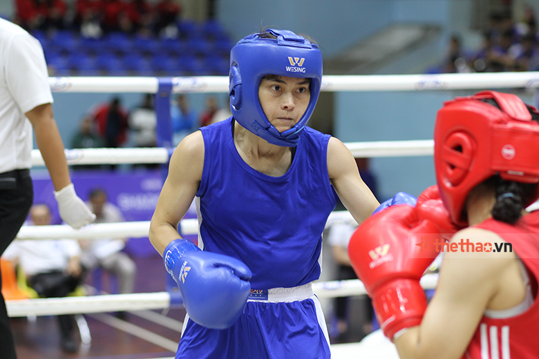 Huu Hieu loses close to the opening day of the national boxing tournament - Photo 5