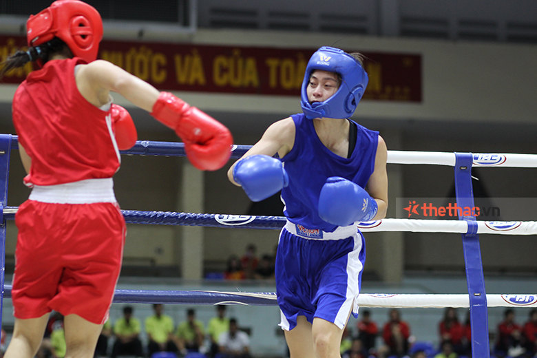 Huu Hieu loses close to the opening day of the national boxing tournament - Photo 9