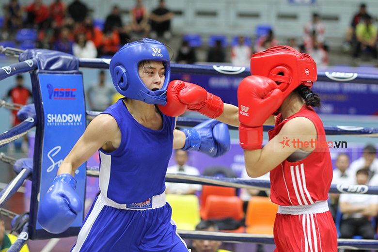 Huu Hieu loses close to the opening day of the national boxing tournament - Photo 7