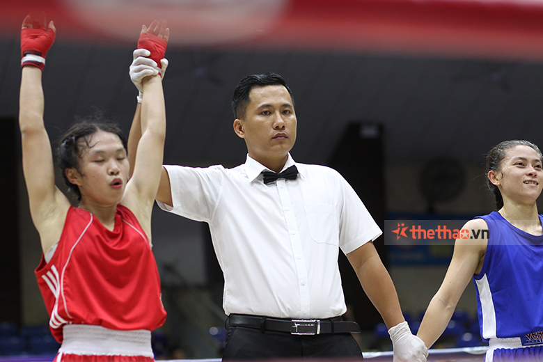 Huu Hieu loses close to the opening day of the national boxing tournament - Photo 12