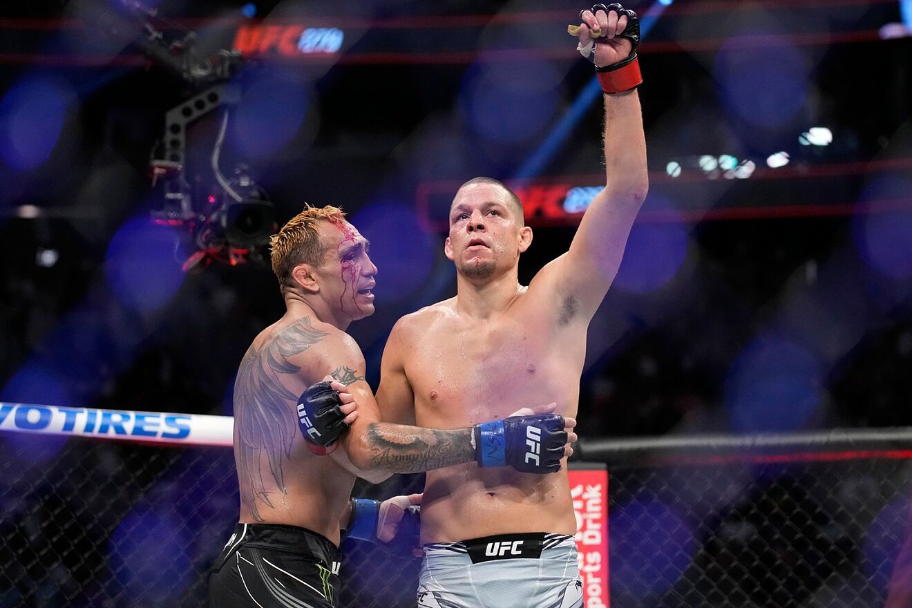 UFC results 279: Nate Diaz defeated Tony Ferguson on the day of bowl of octagon - Photo 2