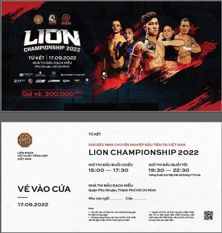 MMA Lion Championship opens tickets to see the quarterfinals - Photo 2