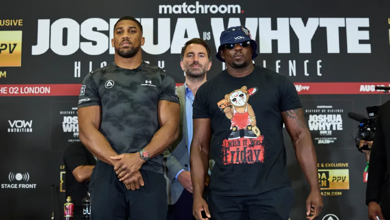 Anthony Joshua has a new opponent to replace Dillian Whyte - Photo 1