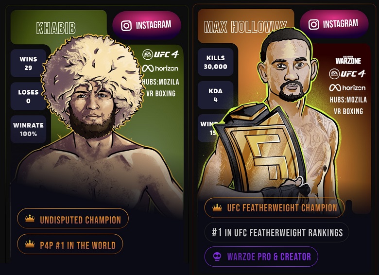 Khabib vs Max Holloway: The first match takes place on Metaverse - Photo 2