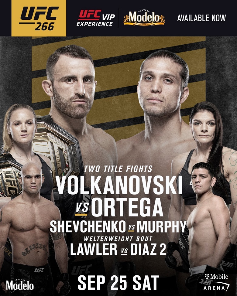 UFC 266 schedule: Alexander Volkanovski vs. Brian Ortega - Photo 2