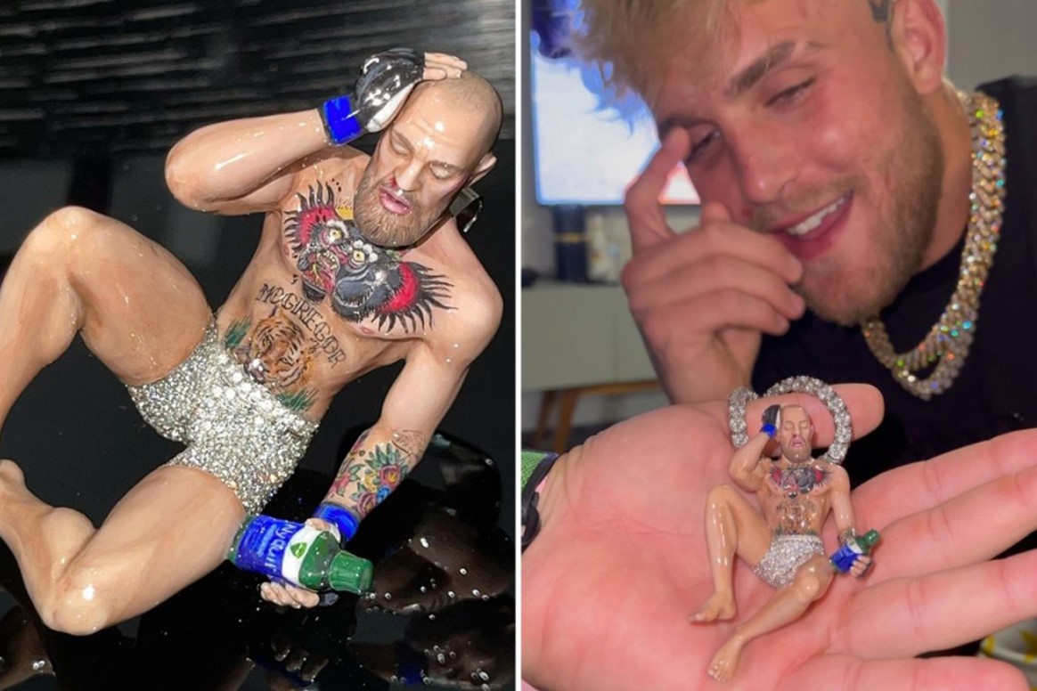 Jake Paul Troll Conor McGregor with diamond necklace worth $ 100,000 - Photo 2