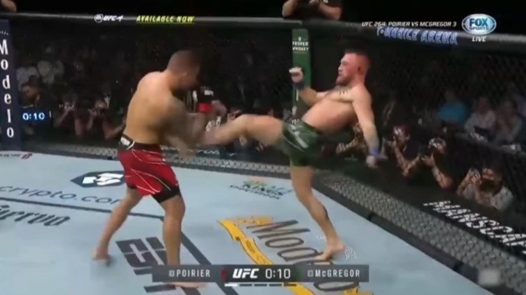 Coach John Kavanagh: Previous injury can be the reason why Conor McGregor broke his leg at UFC 264 - Photo 1