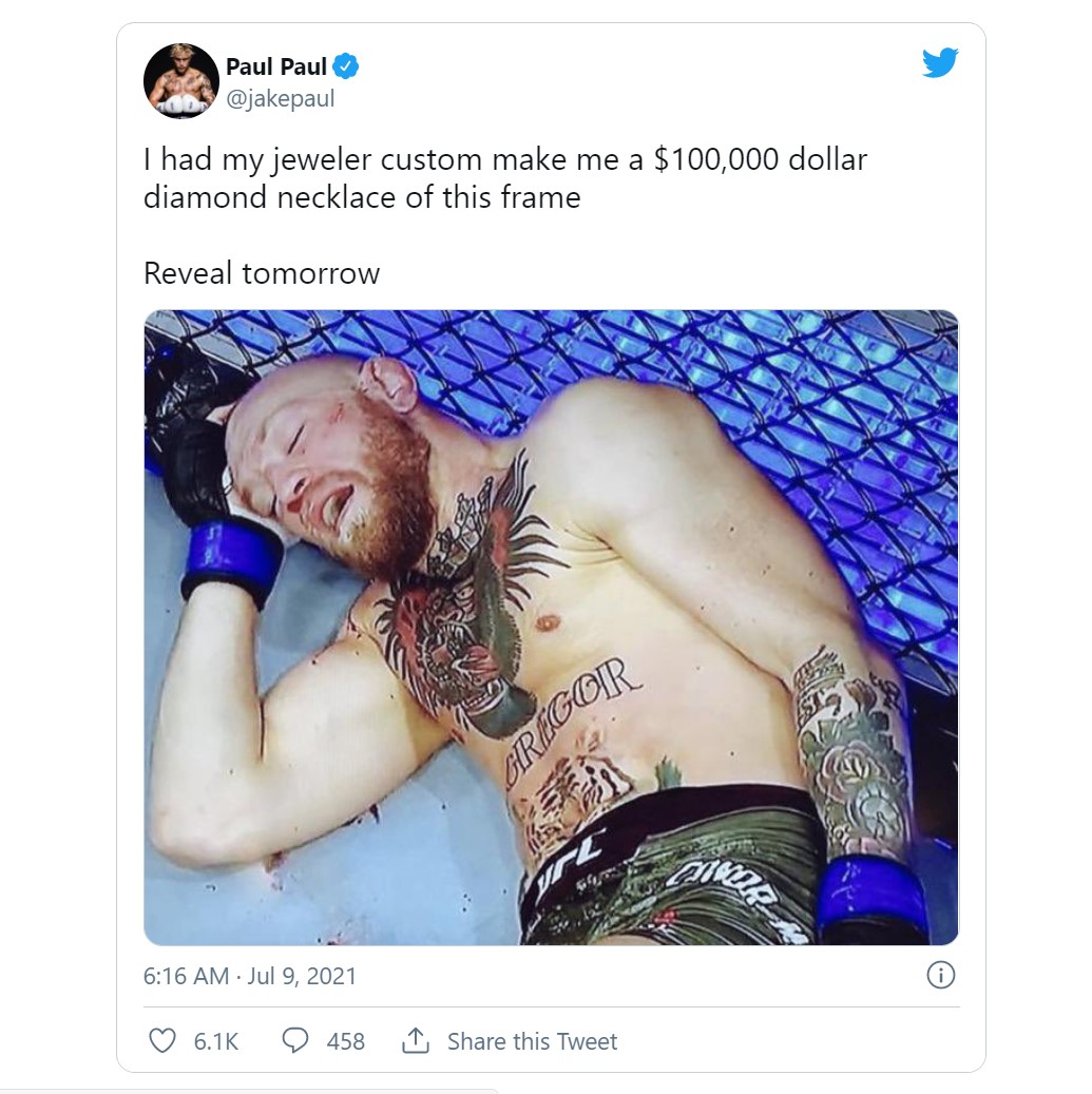 Jake Paul Ca Khia Conor McGregor: He is not confident as his appearance - Photo 2