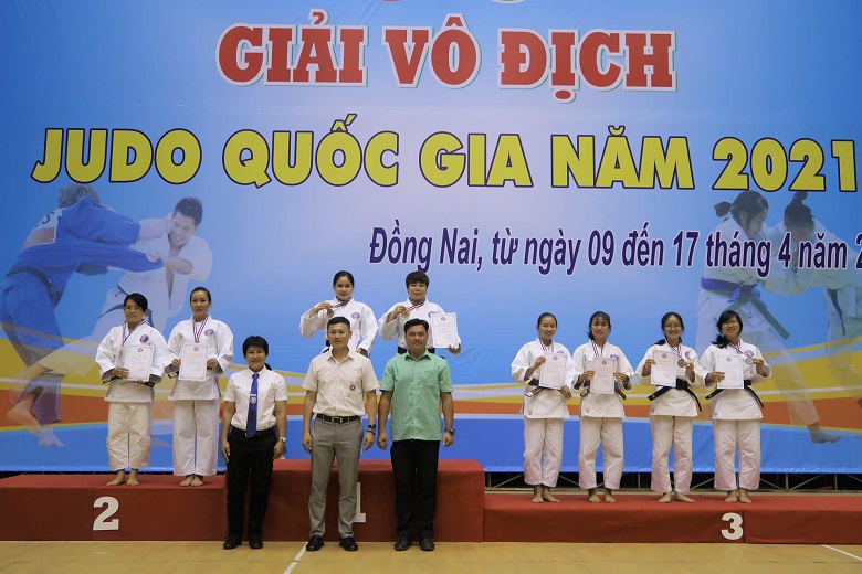 National Judo 2021: Ho Chi Minh City overwhelming the General Table of Medal - Photo 2