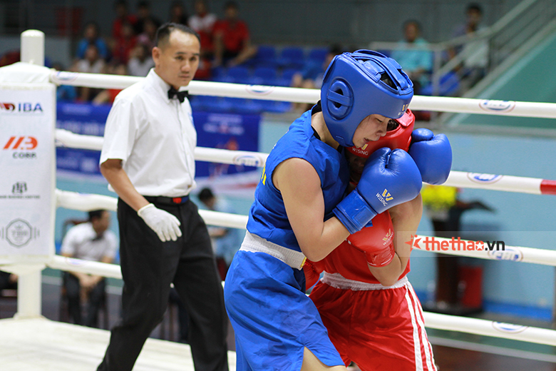 Hanoi boxers defeated the national player who has just attended the world boxing tournament - Photo 3