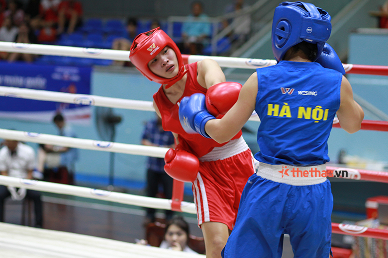 Hanoi boxers defeated the national player who has just attended the world boxing tournament - Photo 2