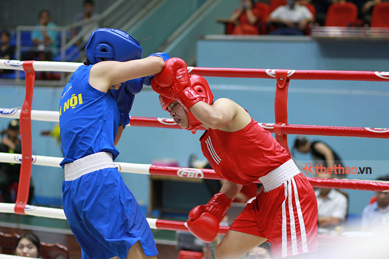 Hanoi boxers defeated the national player who has just attended the world boxing - Photo 4
