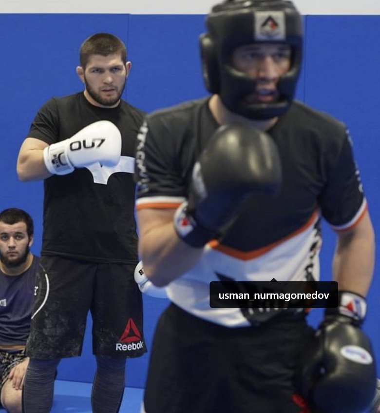 Usman Nurmagomedov wants to imitate Khabib's cousin, becoming a great boxer - Photo 2