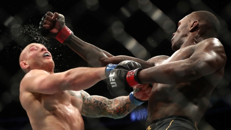 Israel Adesanya revealed what he told Marvin Vettori after escaping the Rear Naked Choke at UFC 263 - Photo 3