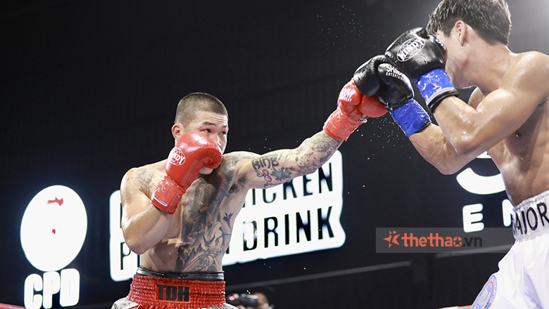 Truong Dinh Hoang defeated Korean boxers, successfully defended the Asian WBA belt - Photo 4