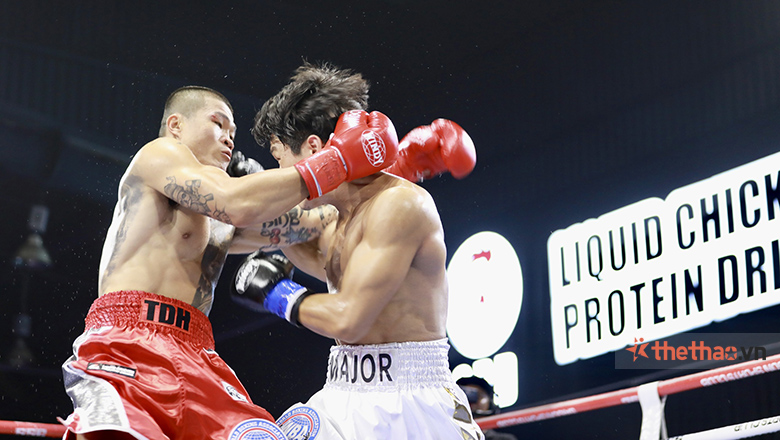 Truong Dinh Hoang defeated Korean boxers, successfully defended the Asian WBA belt - Photo 1