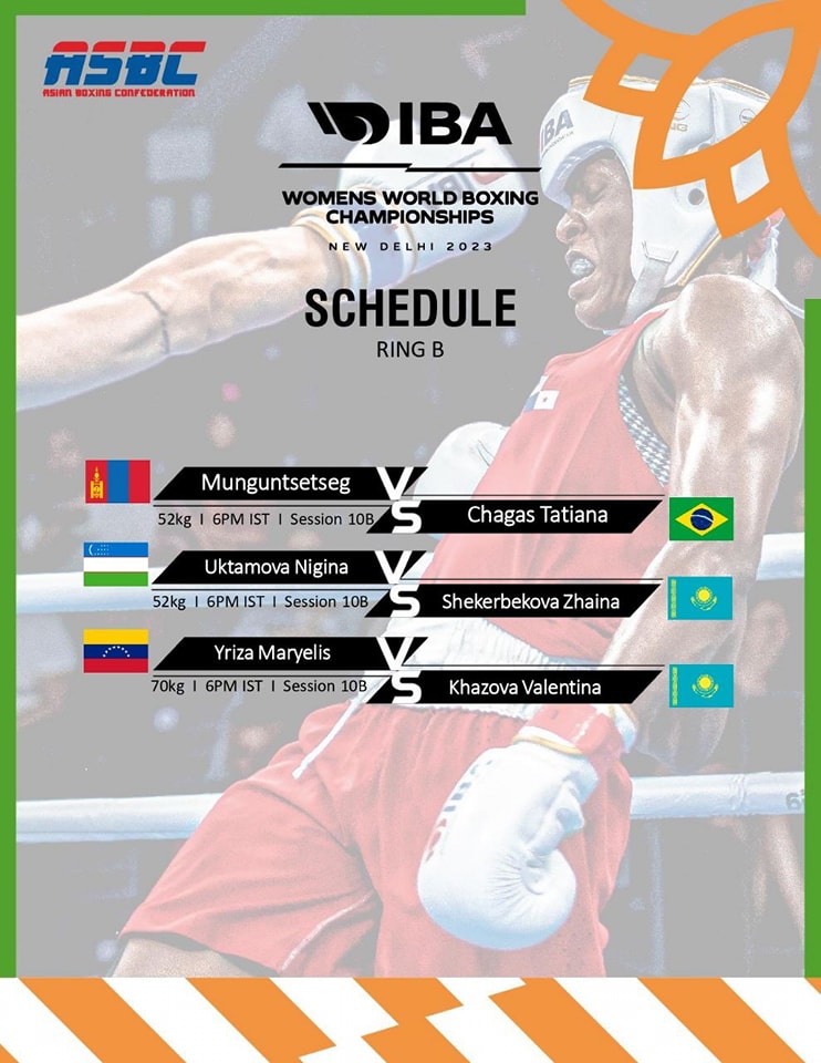 The schedule of the World Women's Boxing Championship 2023 - Photo 21