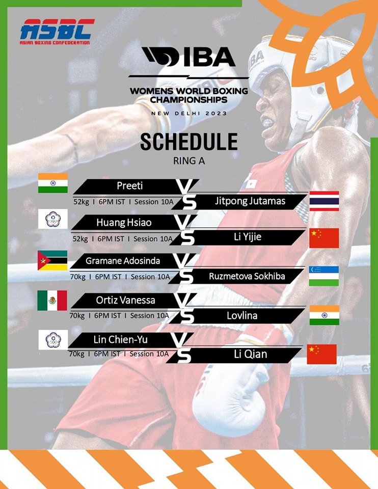 The schedule of the World Women's Boxing Championship 2023 - Photo 20
