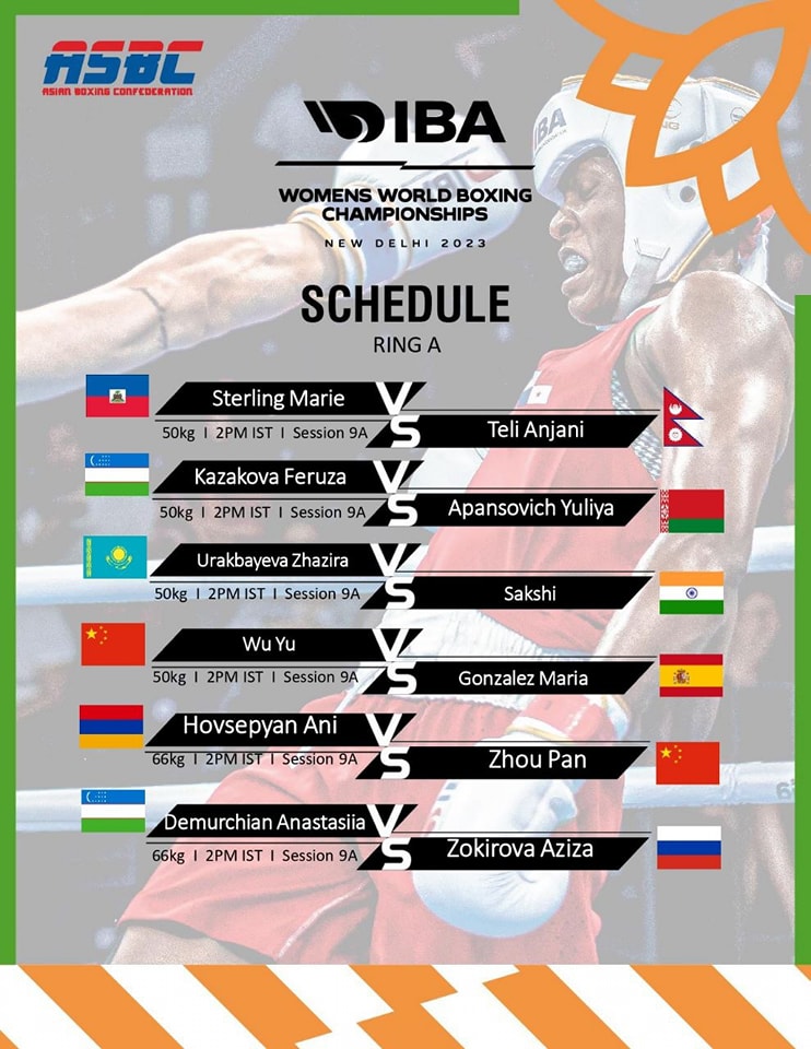 The schedule of the World Women's Boxing Championship 2023 - Photo 18
