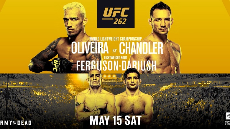 UFC 262 schedule: Charles Oliveira vs Michael Chandler - Photo 1