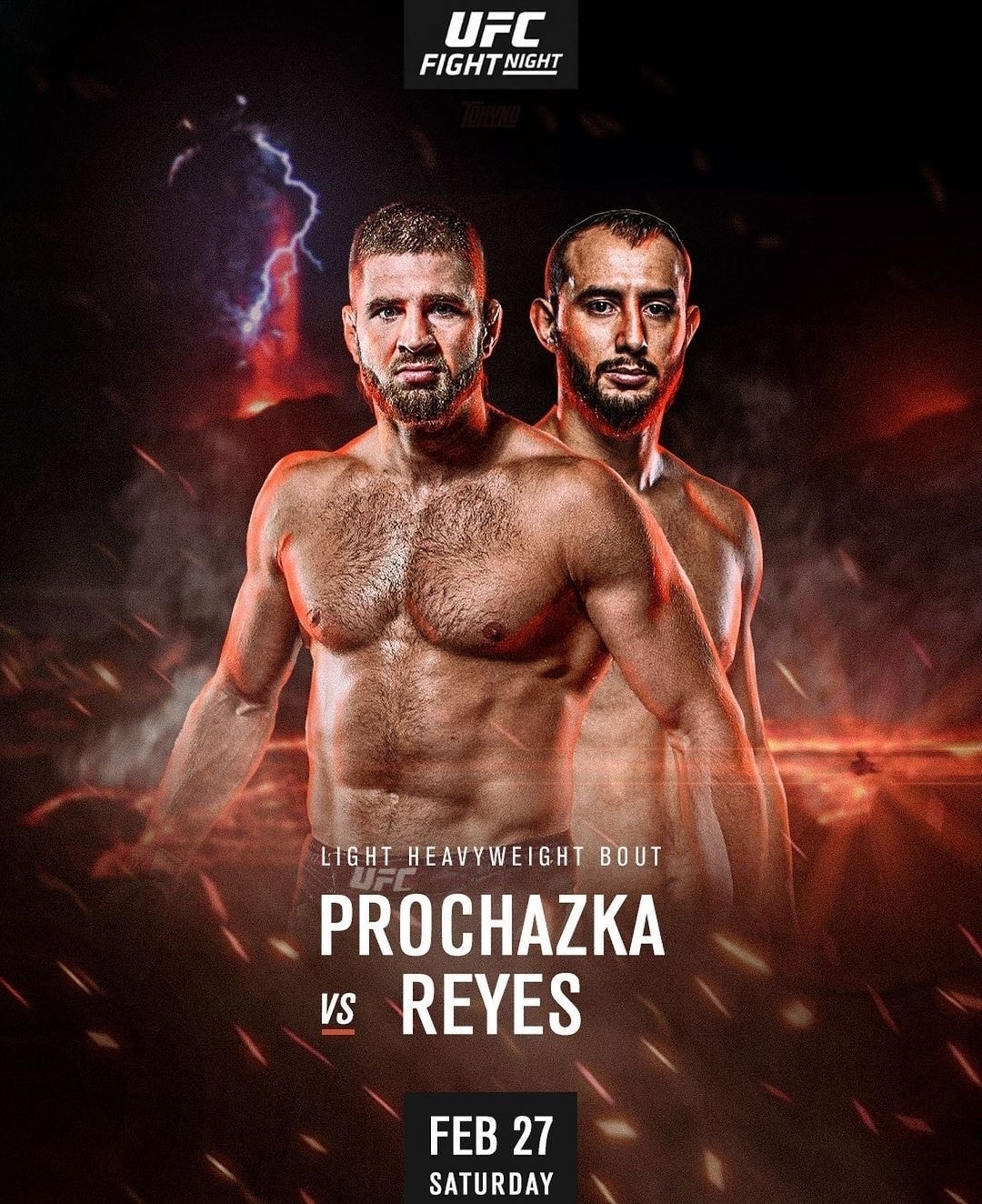 UFC Vegas 25: Dominick Reyes vs Jira Prochazka - Photo 2