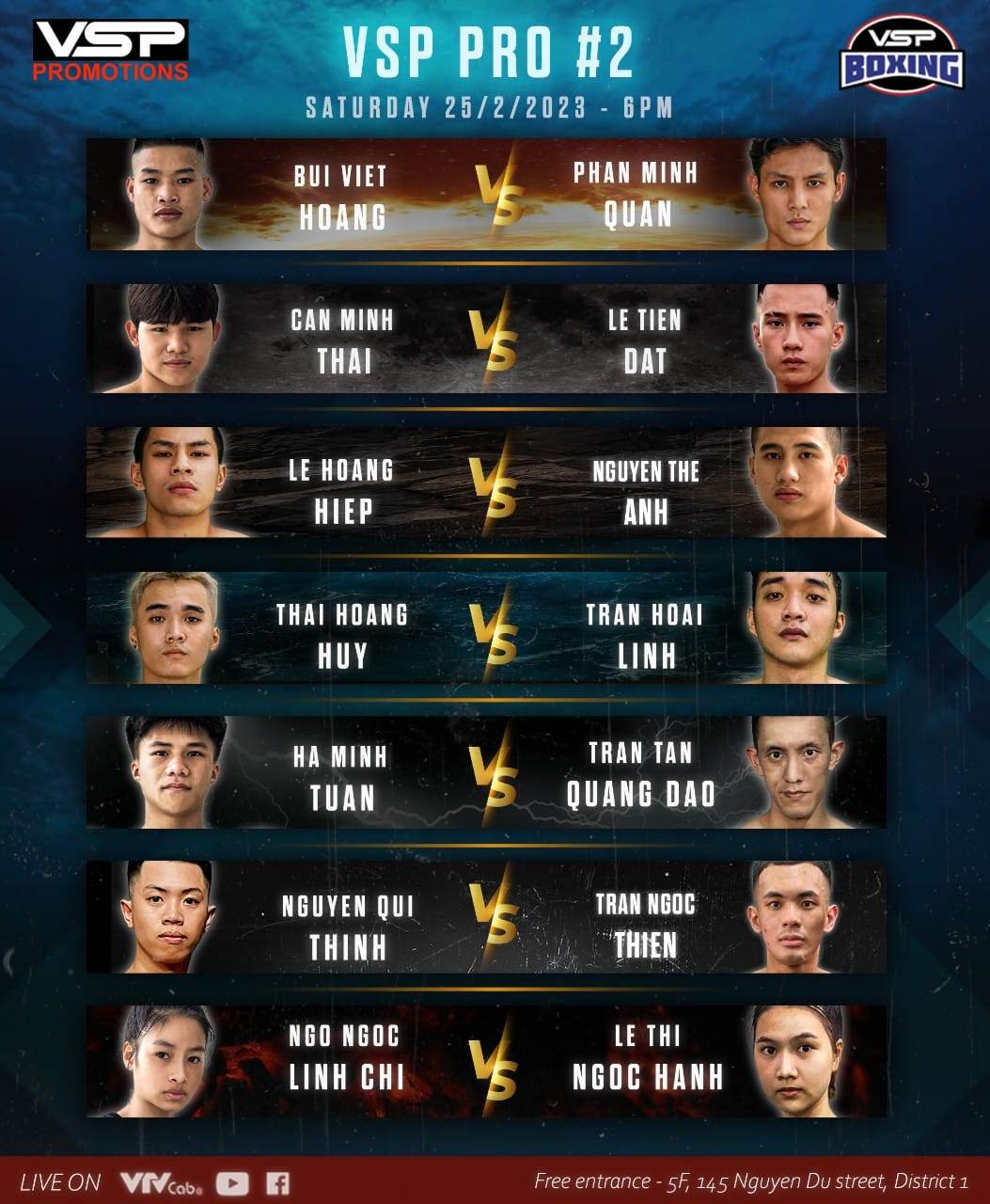 Live Boxing Vietnam VSP Pro 2 - Photo 1