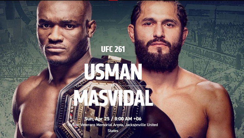 UFC 261 schedule: Kamaru Usman vs Jorge Masvidal 2 - Photo 1