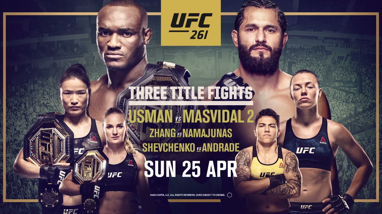 UFC 261 schedule: Kamaru Usman vs Jorge Masvidal 2 - Photo 2