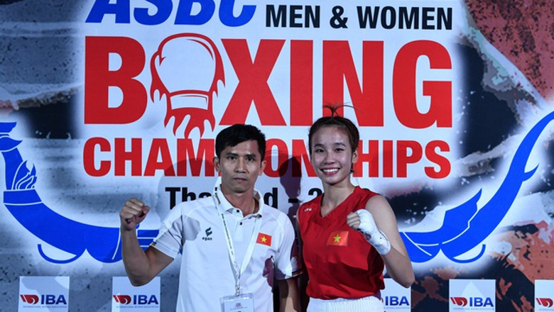 Ngoc Tran won the medal in Asian boxing prize - Photo 1