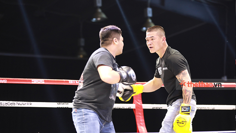 Truong Dinh Hoang Tranh WBA Asian belt with the No. 1 Korean boxer - Photo 3