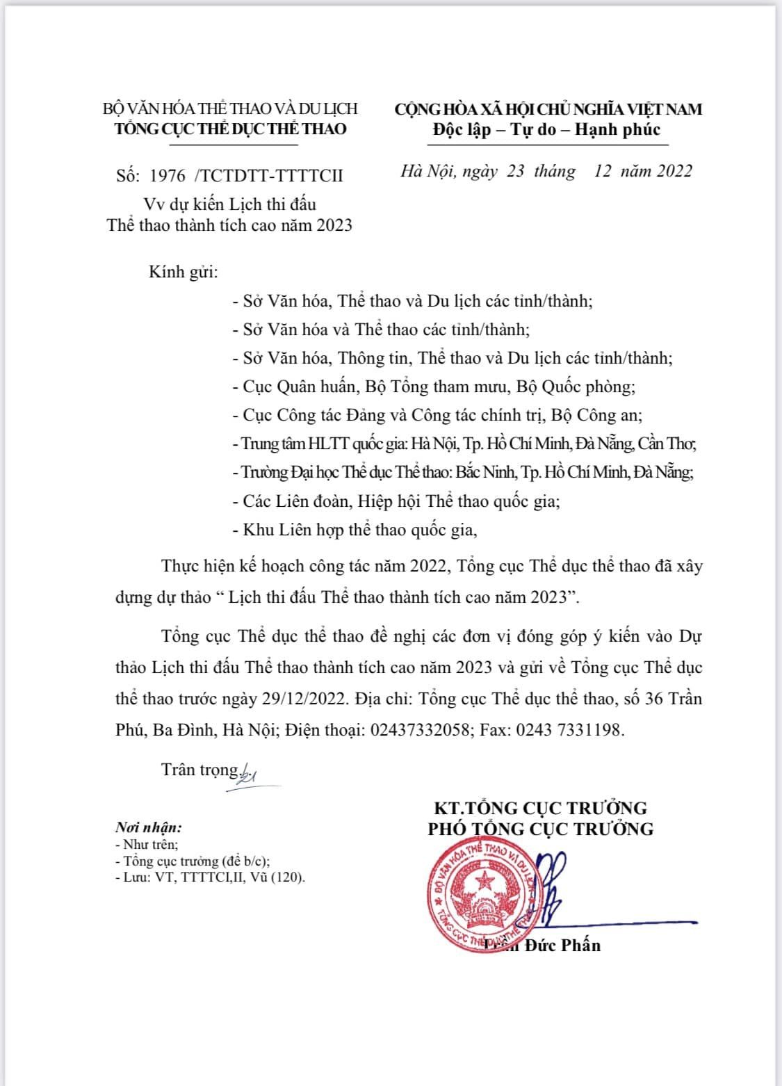 Vietnam Boxing Federation announced the 2023 schedule - Photo 2