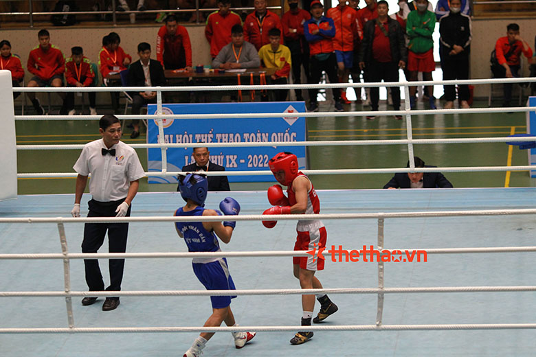 Thu Nhi stops in the semi -finals of the boxing boxing - Photo 4