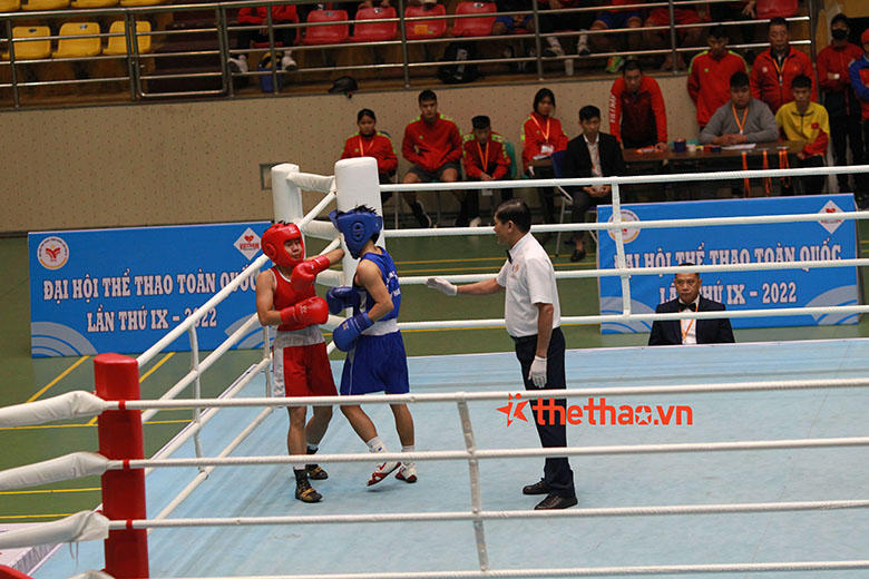 Thu Nhi stops in the semi -finals of the boxing boxing - Photo 5