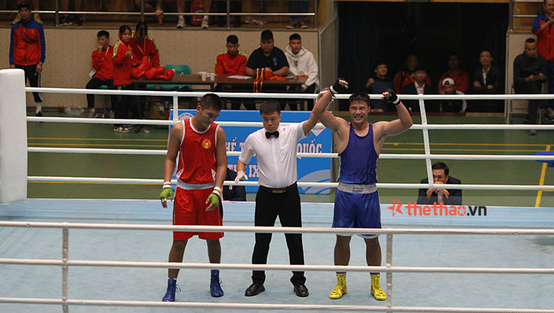 Quarterfinals Boxing Congress: 'Hidden number' of the army lost to the Quang Ninh boxer - Photo 6