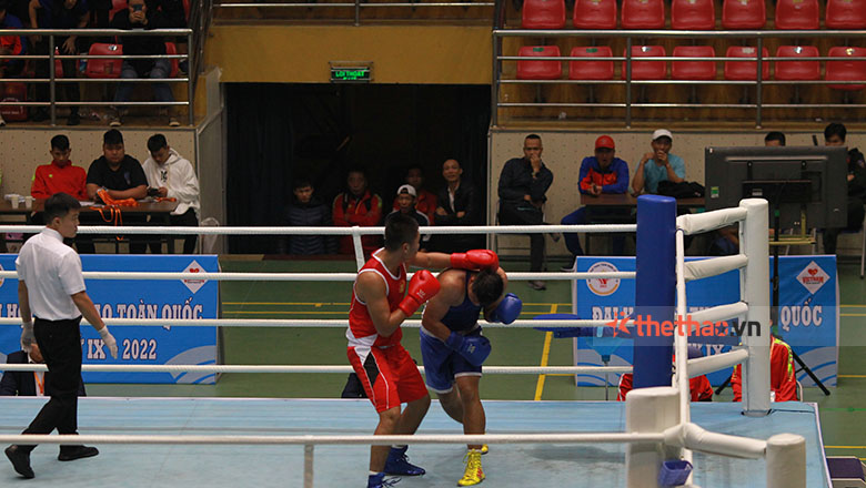Quarterfinals Boxing Congress: 'Hidden numbers' of the army lost to Quang Ninh boxer - Photo 5