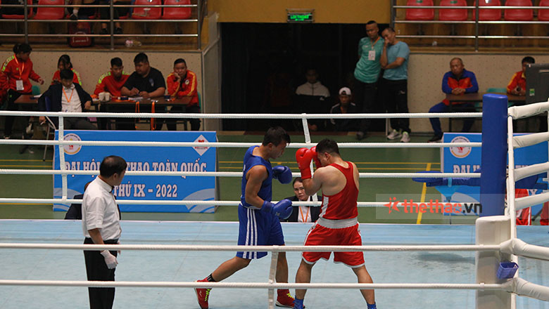 The opponent of Truong Dinh Hoang Thang is not in the quarterfinals of the boxing boxing - Photo 4