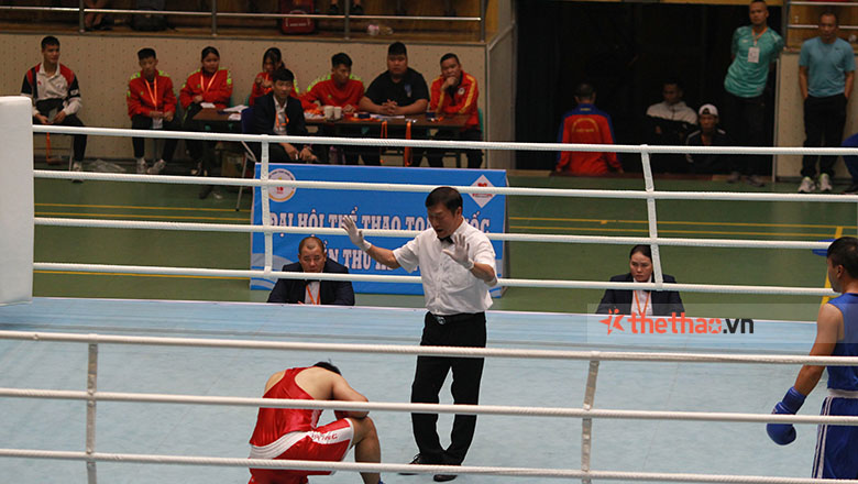The opponent of Truong Dinh Hoang Thang is not in the quarterfinals of the boxing boxing - Photo 6