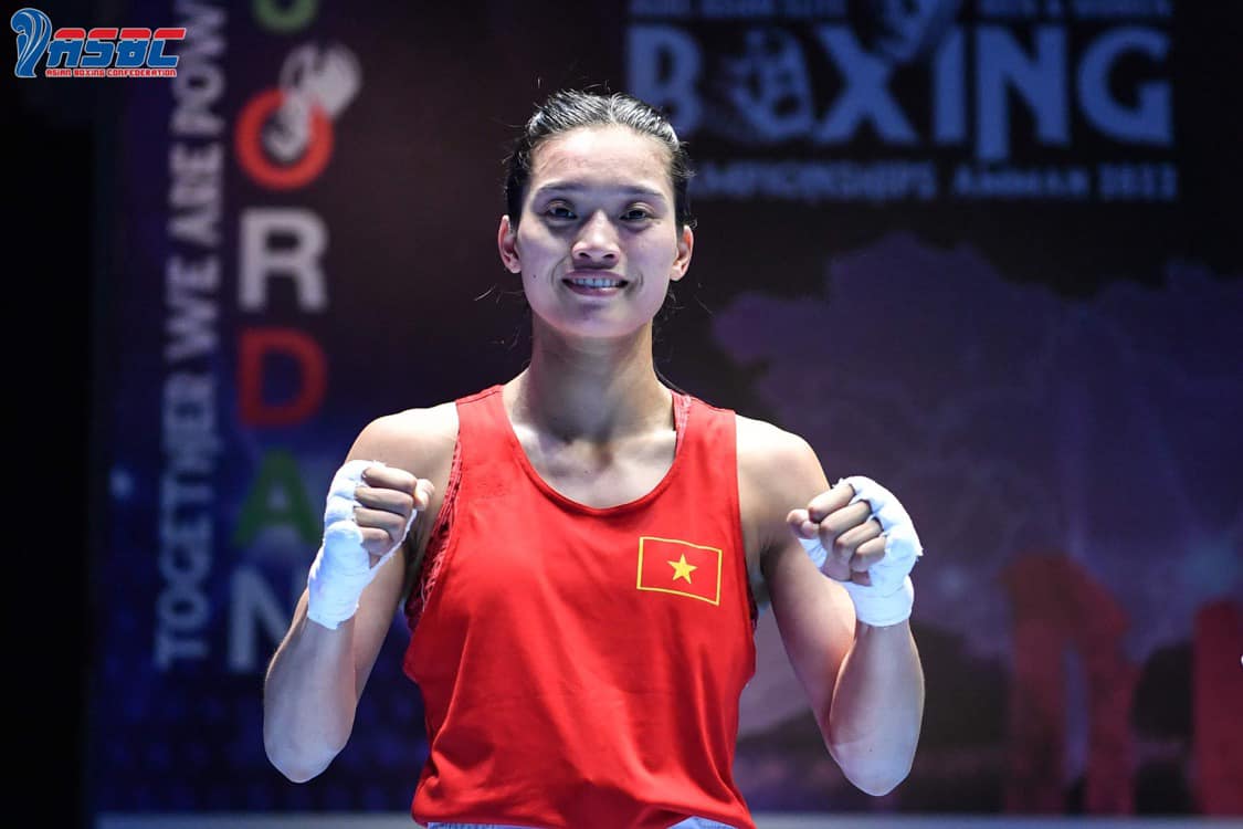 Nguyen Thi Tam was rewarded hot after reaching the final of the Asian Championship Boxing - Photo 2
