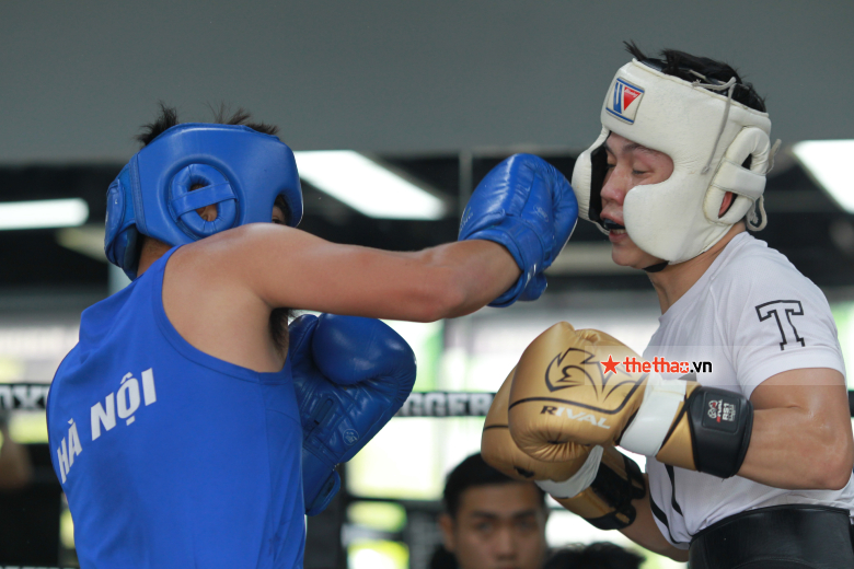 Boxing in Hanoi fight with Trigger Club before the National Sports Festival - Photo 2