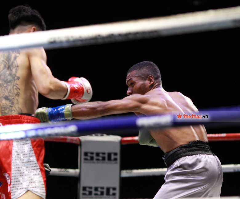 Lead the Beginning: Vo Hong Dat TKo opponent in the first half after 4 punches - Photo 9