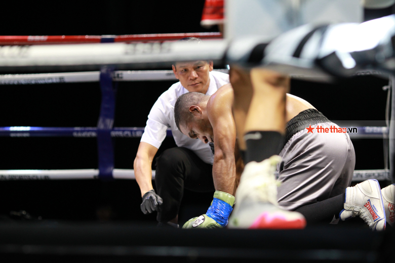 Lead the Beginning: Vo Hong Dat TKo opponent in the first half after 4 punches - Photo 12